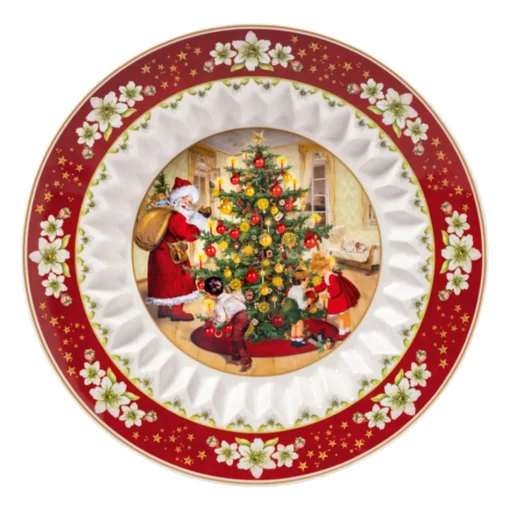 Toy's Fantasy Large Bowl "Christmas Eve Gift-Giving"
