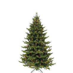 Tree Sherwood Deluxe Green With Led Lighting, 72.83 Inch