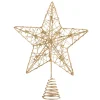 Tree Topper Star With Little Stars, Gold