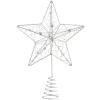 Tree Topper Star With Little Stars, Silver