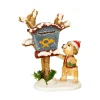 Winter Children Newspaper Courier