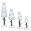 Winter Trees, 4 Pieces